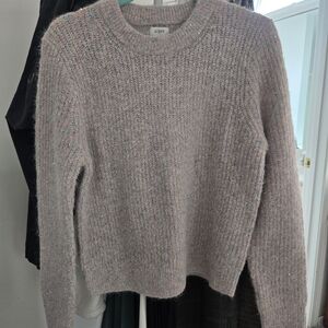 J. Crew Pink Multicolor Sparkle Knit Sweater